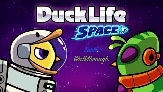 Duck Life Space: Earth Walkthrough