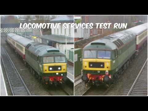 Flint 16.12.2017 - D1944 Craftsman & D1935 on Locomotive Services Test Run - Class 47