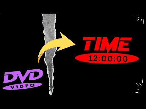 12 hrs Timer - DVD Logo Screensaver 12 hours