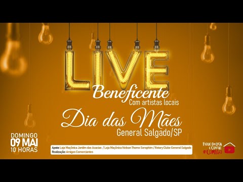 Live Benefícente dia das Mães