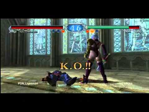 Soul Calibur 2 HD Nightmare (Zane) vs Ivy (oNIXo)