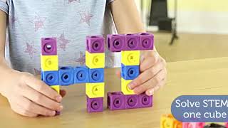 Amazon com  Learning Resources MathLink Cubes Big Builders   Set of 200 Cubes, Ages 5+ Develops Earl
