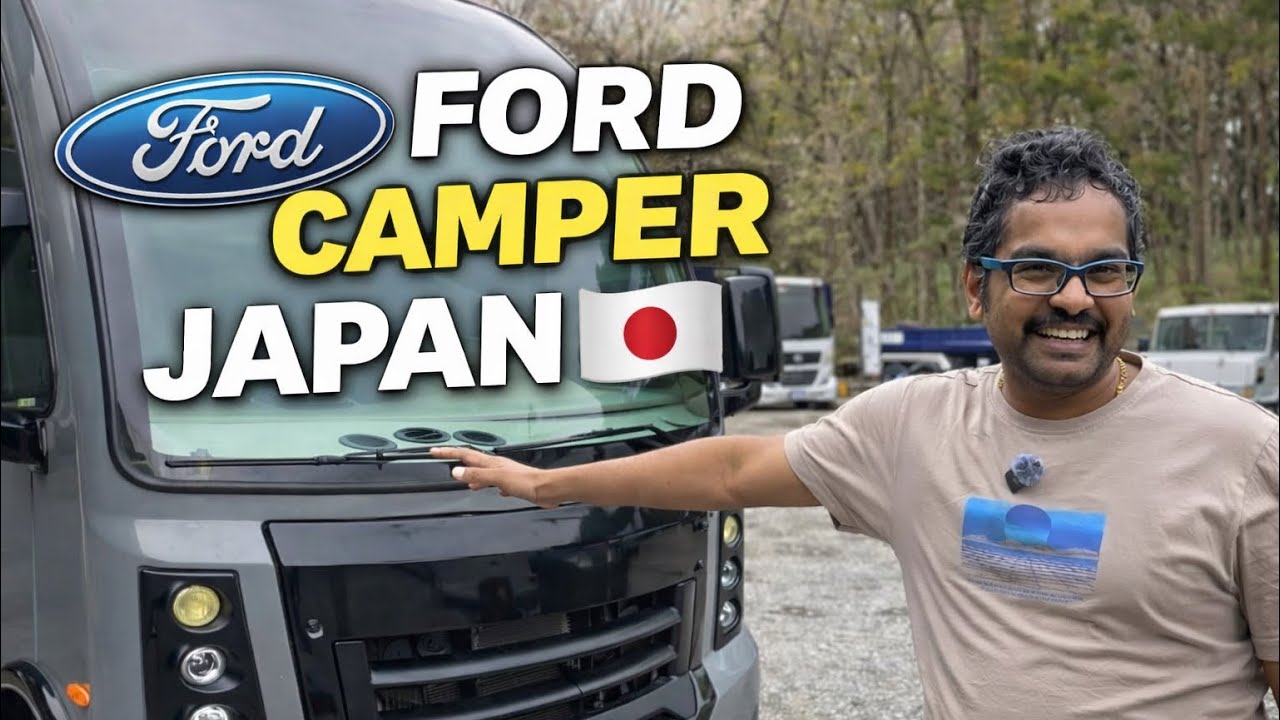 ஜப்பான்ல Ford Camper 😲 Ford Camper in Japan 🇯🇵 LHD | Full Tour & Review