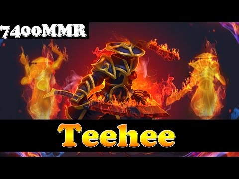Dota 2 - Teehee 7400 MMR Plays Ember Spirit vol 3  - Ranked Match Gameplay