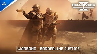  Helldivers 2 Borderline Justice Warbond PS5 & PC Games