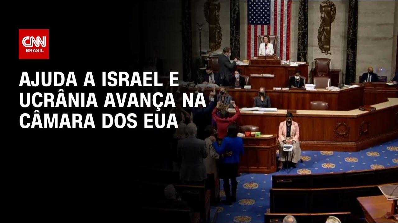 Câmara dos EUA avança na aprovação de ajuda externa à Ucrânia e a Israel