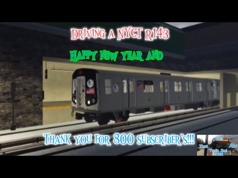 (800 SUBSCRIBERS SPECAL) driving a NYC R143.