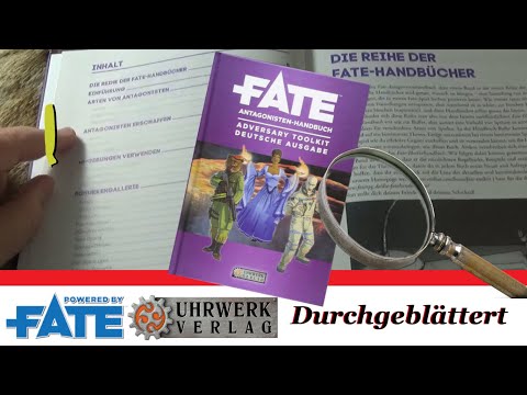 Antagonisten Handbuch 1/2 Vom Handlanger zum Superschurken |FATE CORE
