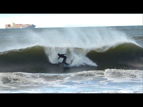 FIRST SESSION on the 5'8" WAVESTORM (NY)