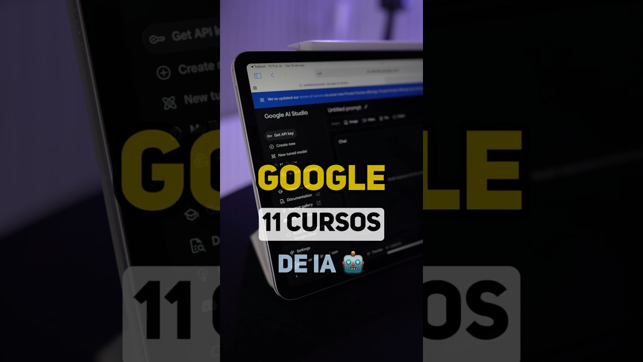 11 Google AI courses in Spanish and certificates (Free)