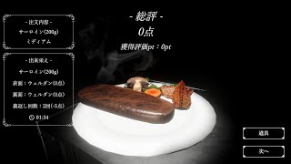 【ステーキ焼くだけ】クリスマスなのでステーキ焼きます！！！【PC版】