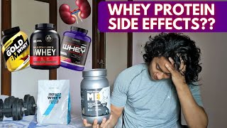 SIDE EFFECTS of Whey Protein | The effect of dietary supplements on your Kidneys | Harmful protein
