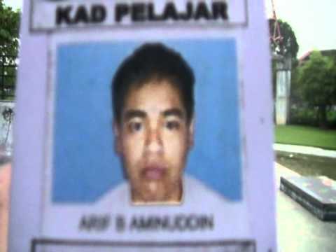 Arip wishing Najat Zainal happy birthday