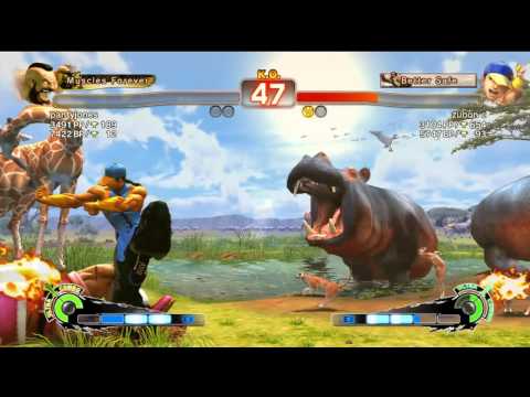 SSF4 AE: pantyjones (Zangief) VS zubon c (Yun)