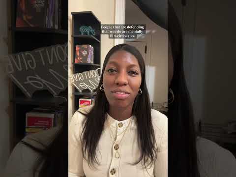 Trolls are Defending that Weirdo 