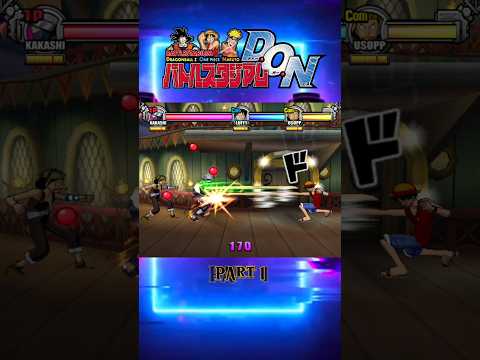 Fight🔥 Kakashi 🆚 Luffy 🆚 Usopp (Part1) D.O.N Battle stadium
