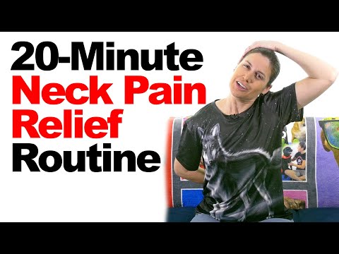 20-Minute Neck Pain Relief Routine with Real-Time Stretches & Exercises