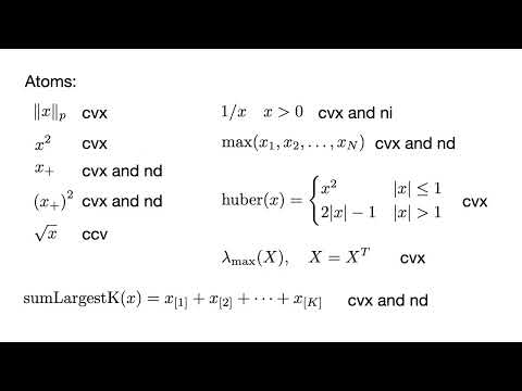 CPBS 7620 - Lecture 18 - Convex Optimization