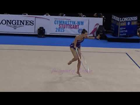 Xenia KILIANOVA (SVK) hoop - 2015 Stuttgart worlds Qualifs