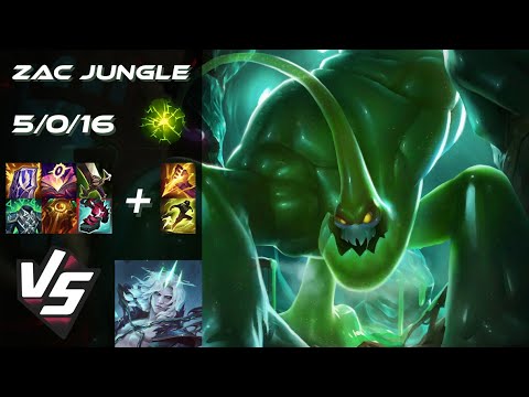 JUNGLE Zac vs Viego - EU Challenger Patch 25.S2.3