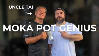 Uncle Tai's Moka Pot Mastery | Bangkok's Coffee Legend