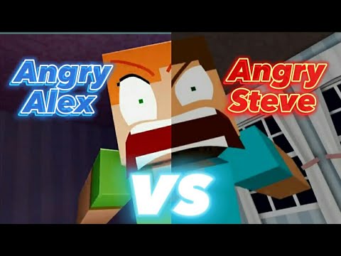 Angry Alex vs Angry Steve vs Edited Angry Alex vs Edited Angry Steve!!!