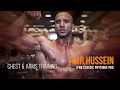 TRAILER: Serious Egyptian Muscle IFBB Classic Physique Pro Amr Hussein Trains Chest and Massive Arms