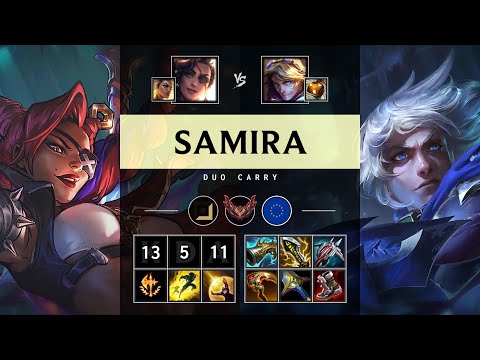Samira ADC vs Ezreal: Godlike - EUW Grandmaster Patch 25.S1.1