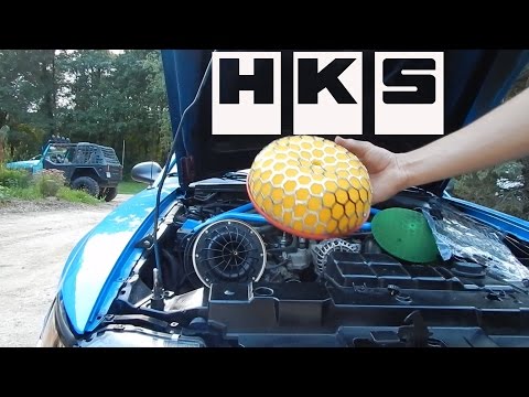 how to replace an HKS mushroom filter element