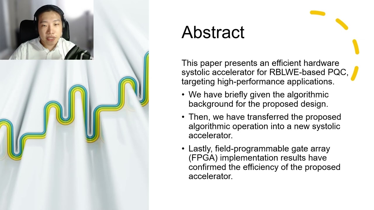 Work-in-Progress: High-Performance Systolic Hardware Accelerator for RBLWE-based Post-Quantum ...