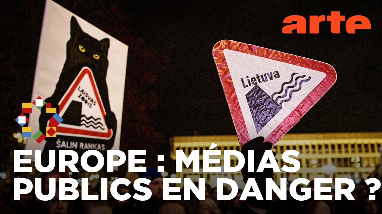 Qui veut la peau des médias publics européens ? | ARTE Europe l'Hebdo