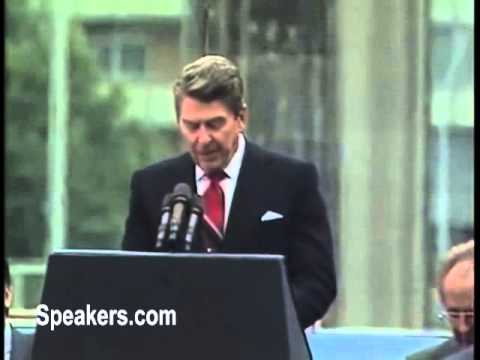 Ronald Reagan "Mr. Gorbachev, Tear Down That Wall" Speech