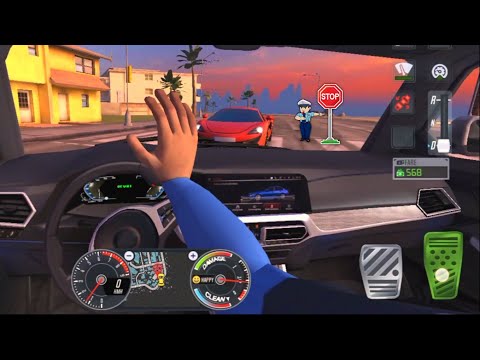 4X4 RACING SUV CAB DRIVER 🚖🚩 City Car Driving Games Taxi Sim 2020 Gameplay