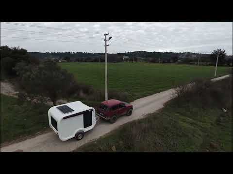 Çekme karavan firması drone tanıtım filmi