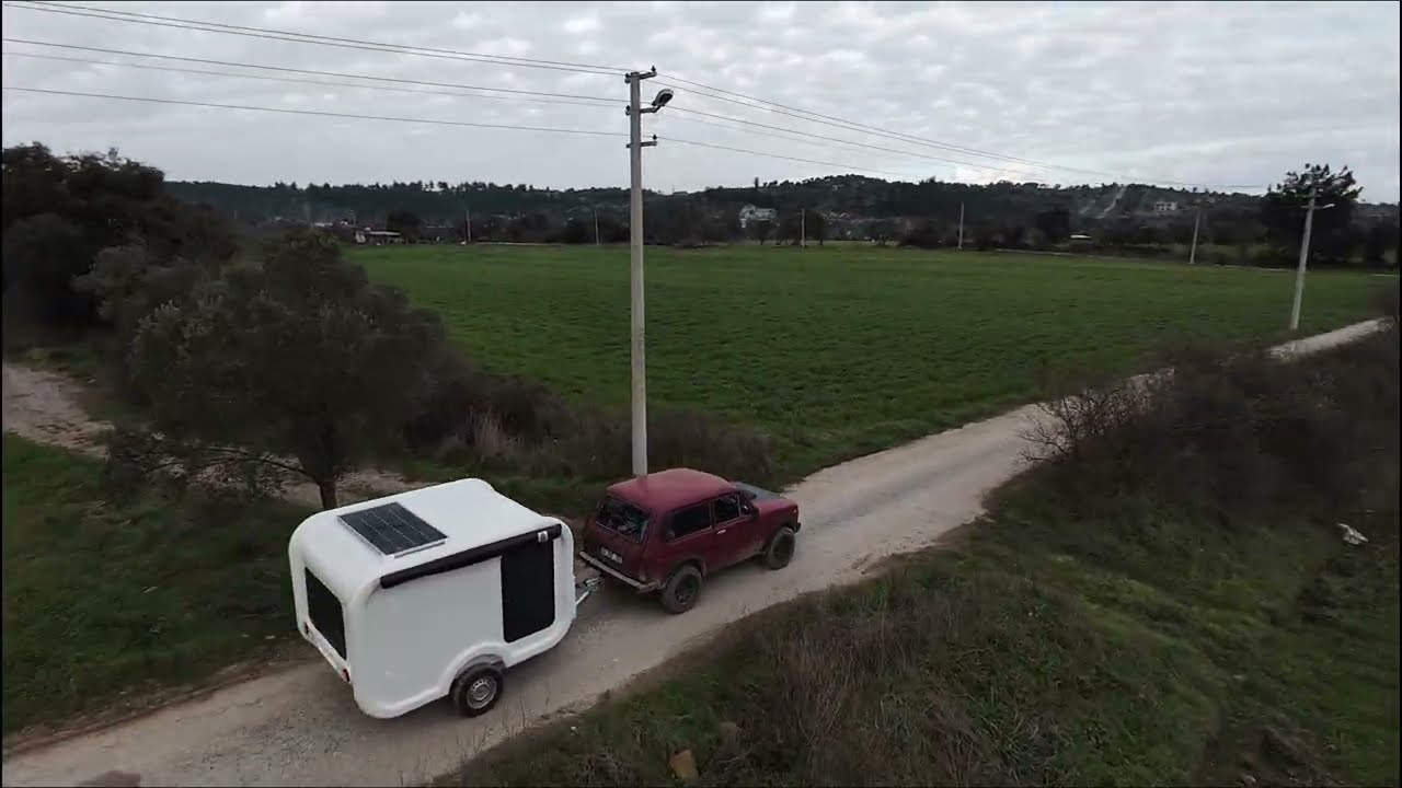 Çekme karavan firması drone tanıtım filmi