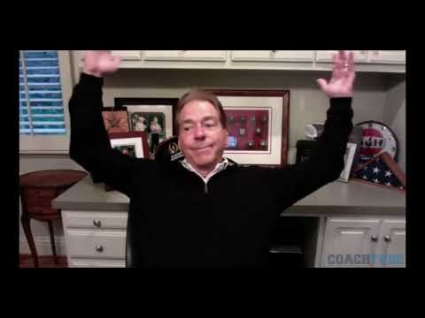 Alabama HC Nick Saban - Packaging Multiple Defenses into One Word Calls