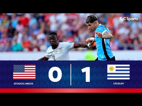 Video: Uruguay le ganó a Estados Unidos y lo eliminó en su casa