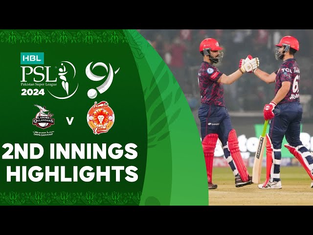 2nd Innings Highlights | Lahore Qalandars vs Islamabad United | Match 1 | HBL PSL 9 | M1Z2U