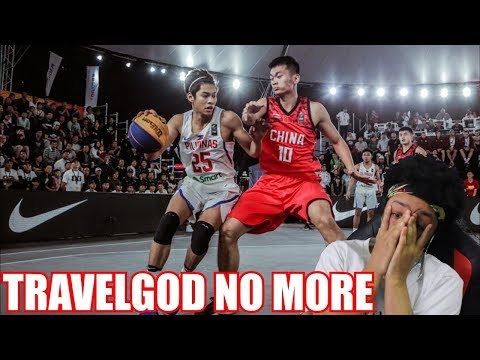 THE TRAVELGOD NO MORE..? PHILIPPINES VS CHINA 3X3 REACTION