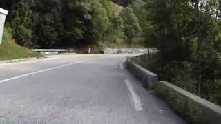 preview picture of video 'Climbing Alpe d'Huez on bike part 1'