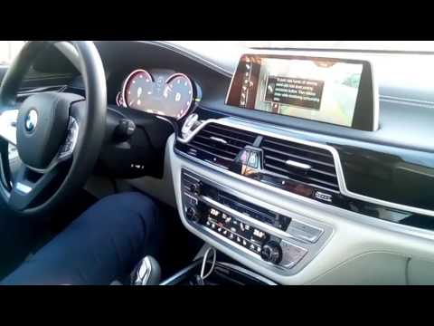 Autoparking BMW 2016 model 740Ld