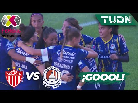 THE GUEST ARRIVES! Carrandi's goal | Necaxa 0-1 Atl. San Luis | Liga MX Femenil AP2022 -J17 | TUDN
