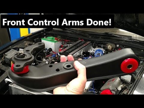 Ep.92 300zx Turbo Build Z31 Front control arms ( Part 20 )