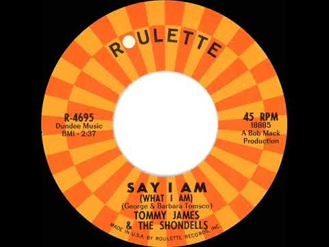 1966 HITS ARCHIVE: Say I Am (What I Am) - Tommy James & The Shondells (mono 45)