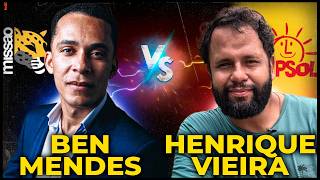 BEN MENDES x PASTOR HENRIQUE VIEIRA - DEBATE - Politica e Religião -  PODCAST 3 IRMÃOS #911