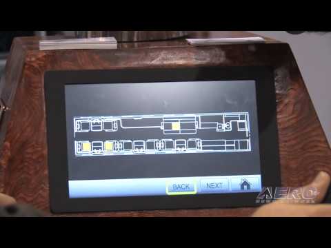 Aero-TV:  Cabin Management - Flight Display Showcases Interface Options
