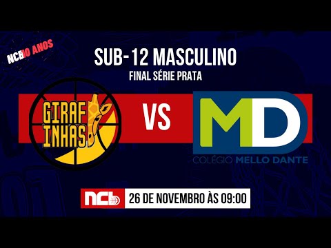 AMAB MAUÁ X MELLO DANTE - NCB SUB-12 MASCULINO 2022.2
