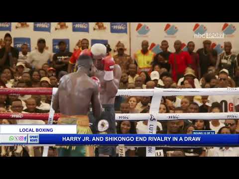 HARRY JR. AND SHIKONGO END RIVALRY IN A DRAW