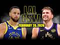 Los Angeles Lakers Vs Golden State Warriors Full Game Highlights February 28 2026 NBA Season