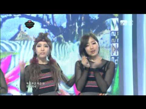 16.12.2010 [MCountdown] T-ARA: Ya Ya Ya
